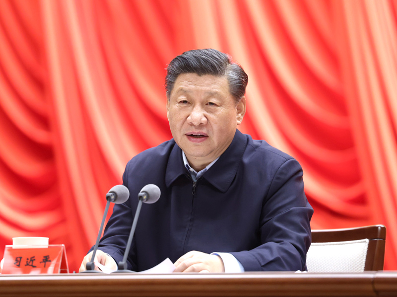 3月1日,2021年春季学期中央党校(国家行政公司)中青年干部培训班在中央党校开班。中共中央总书记、国家主席、中央军委主席习近平在开班式上发表重要讲话。新华社记者 王晔 摄